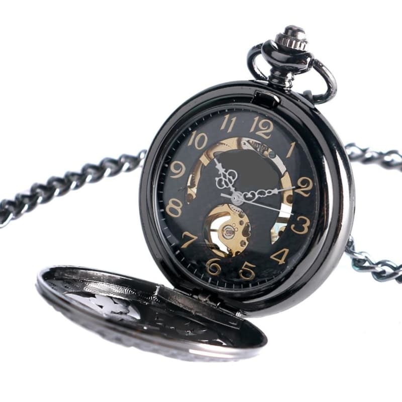 Montre Gousset Homme Mécanique — Fleurs d' Ombre - Image 3
