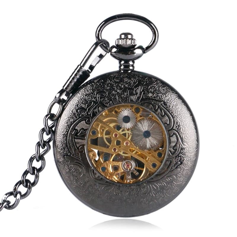 Montre Gousset Homme Mécanique — Fleurs d' Ombre - Image 5