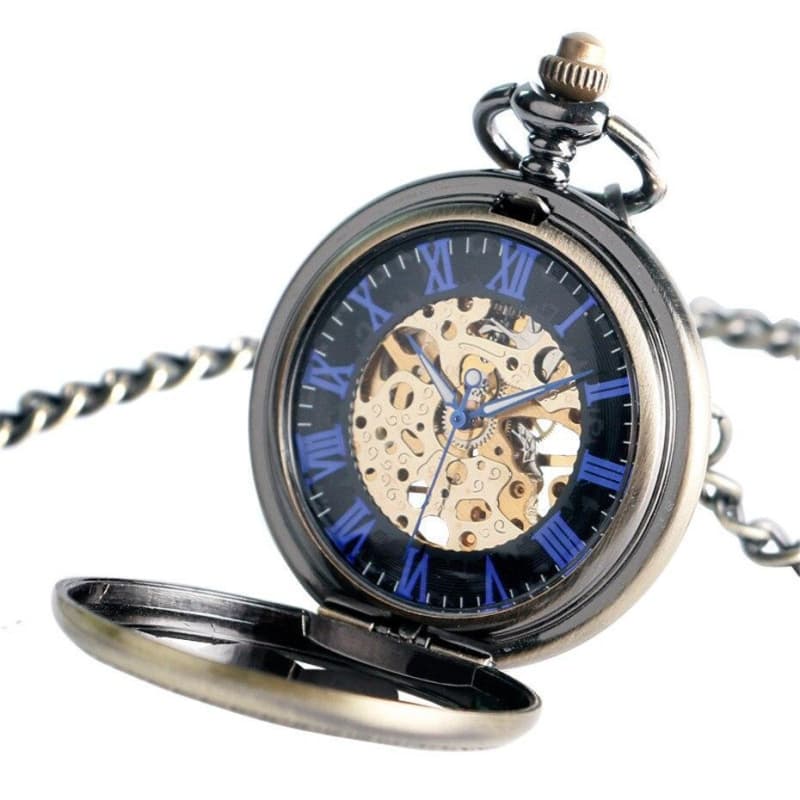 Montre a Gousset Lotus — Fleur Vintage - Image 3