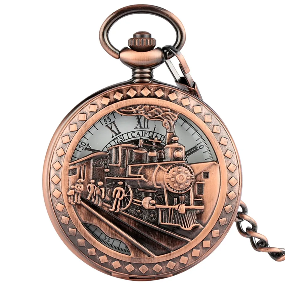 Montre a Gousset — Train à Vapeur