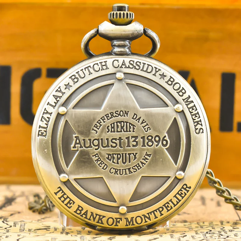 Montre Western de Gousset — Sheriff Badge - Image 2