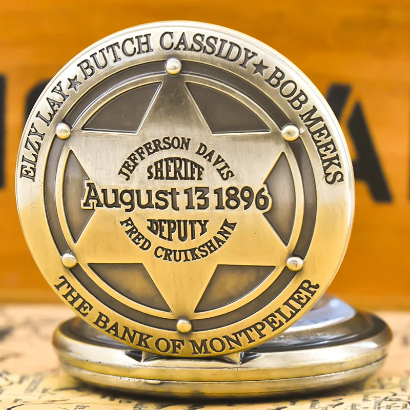 Montre Western de Gousset — Sheriff Badge - Image 4