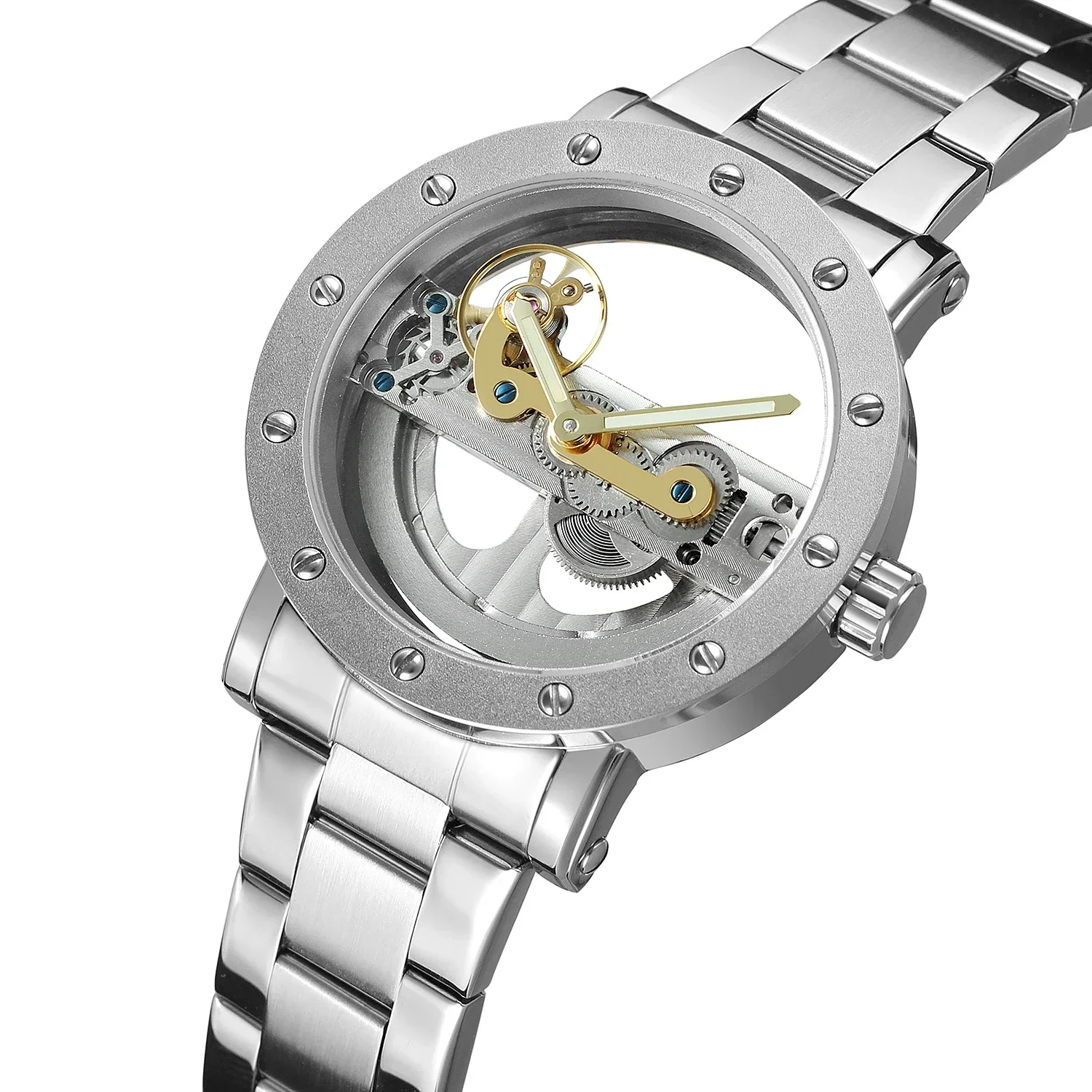Montre Squelette Homme Automatique — Pure Skeleton - Image 5