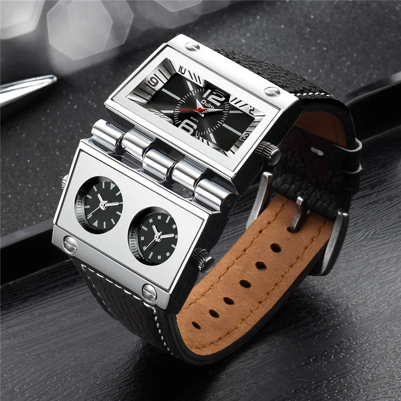 Montre Bracelet Cuir Homme — DieselPunk - Image 2