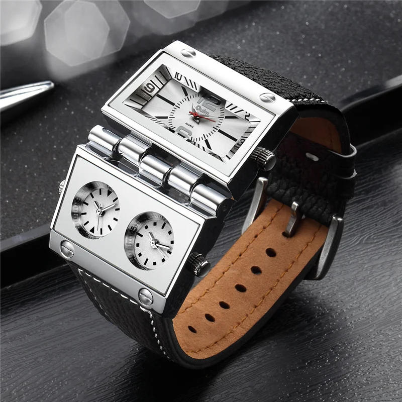 Montre Bracelet Cuir Homme — DieselPunk - Image 4