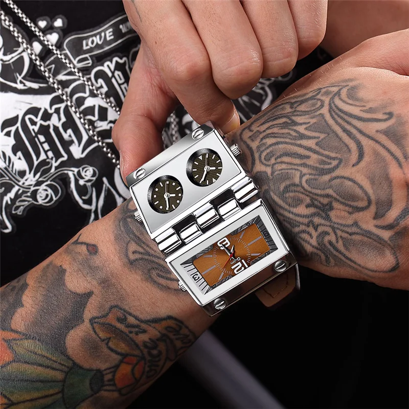 Montre Bracelet Cuir Homme — DieselPunk - Image 5