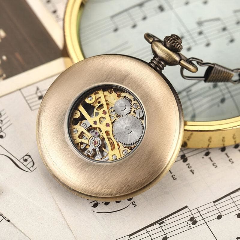 Montre Gousset en Bois — Corsaire Steampunk - Image 4