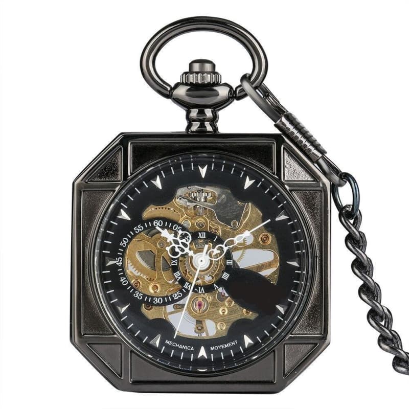 Montre Cadran Octogonal a Gousset — Polygone