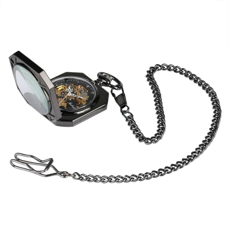 Montre Cadran Octogonal a Gousset — Polygone - Image 4