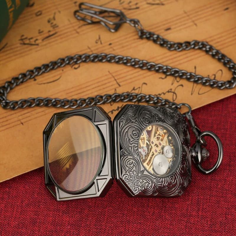 Montre Cadran Octogonal a Gousset — Polygone - Image 6