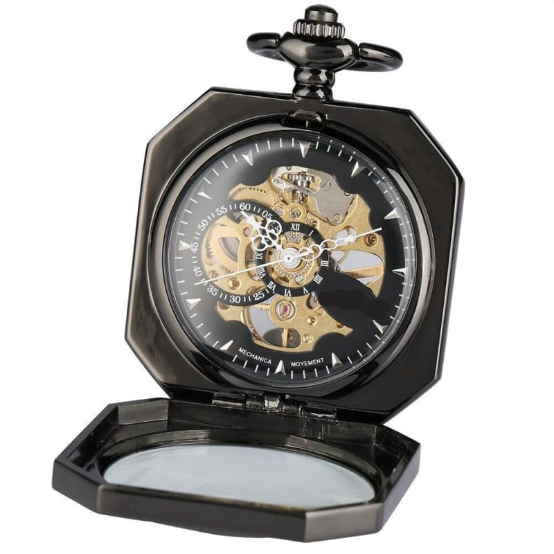 Montre Cadran Octogonal a Gousset — Polygone - Image 7