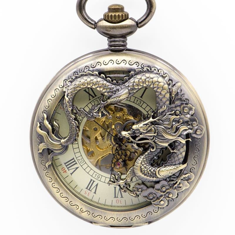 Montre Dragon a Gousset — Chinatown