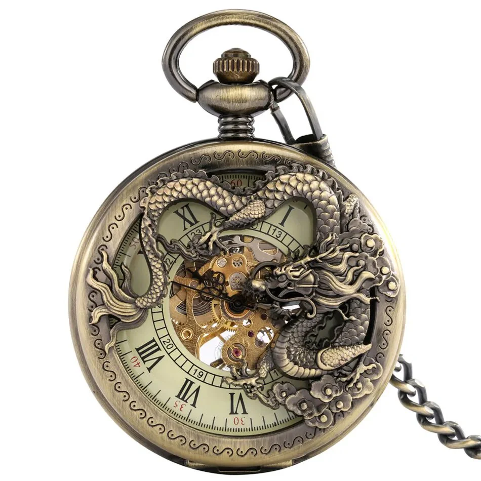 Montre Dragon a Gousset — Chinatown - Image 6