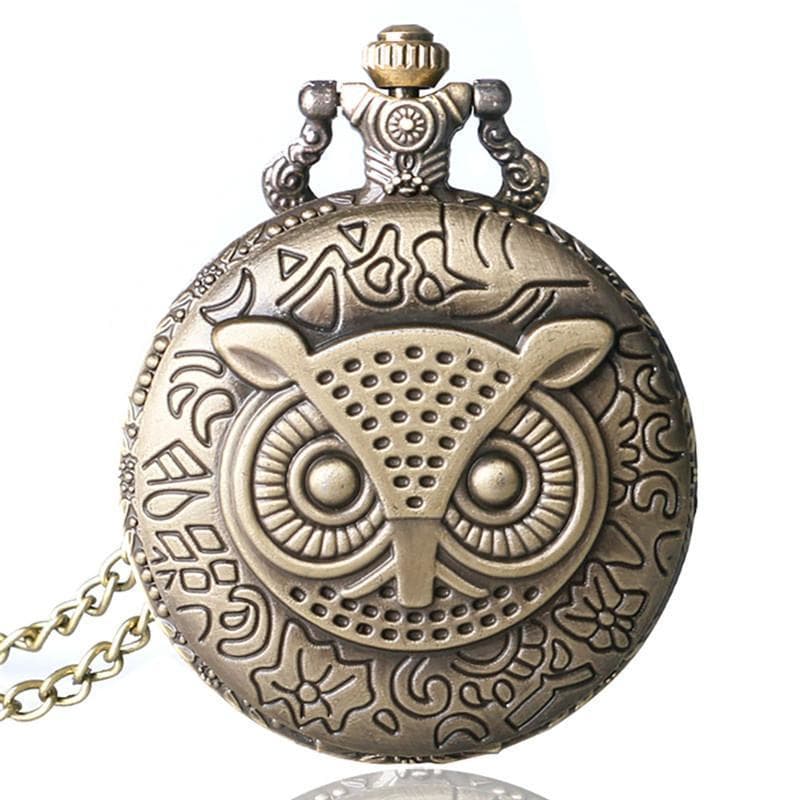Montre Gousset — Hibou Steampunk
