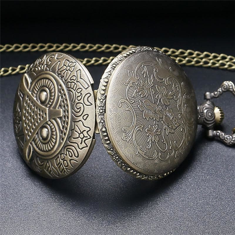 Montre Gousset — Hibou Steampunk - Image 2
