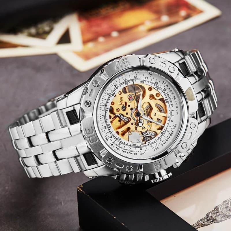 Montre Homme Automatique Squelette — Staline - Image 7