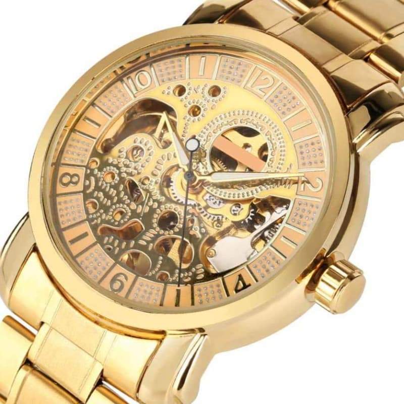 Montre Squelette Homme — Golden Boy