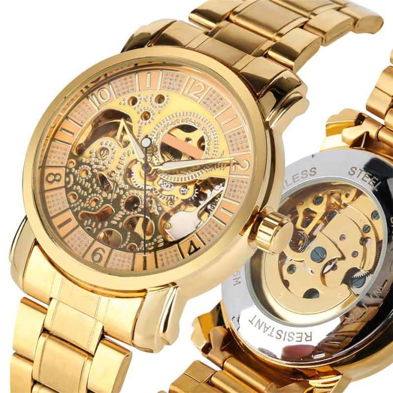 Montre Squelette Homme — Golden Boy - Image 4