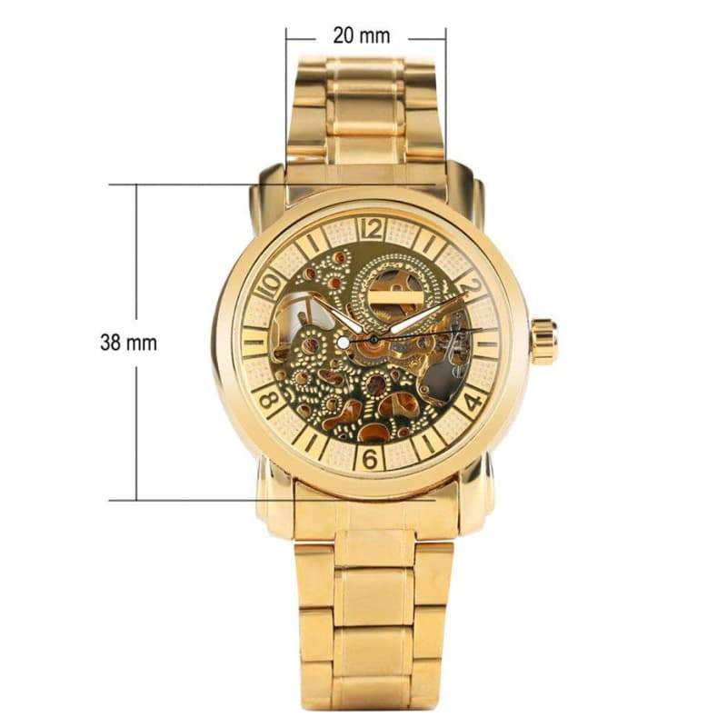 Montre Squelette Homme — Golden Boy - Image 6