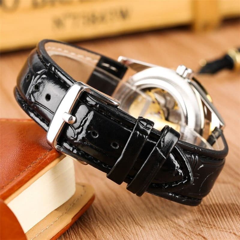 Montre Squelette Homme Automatique - Image 4