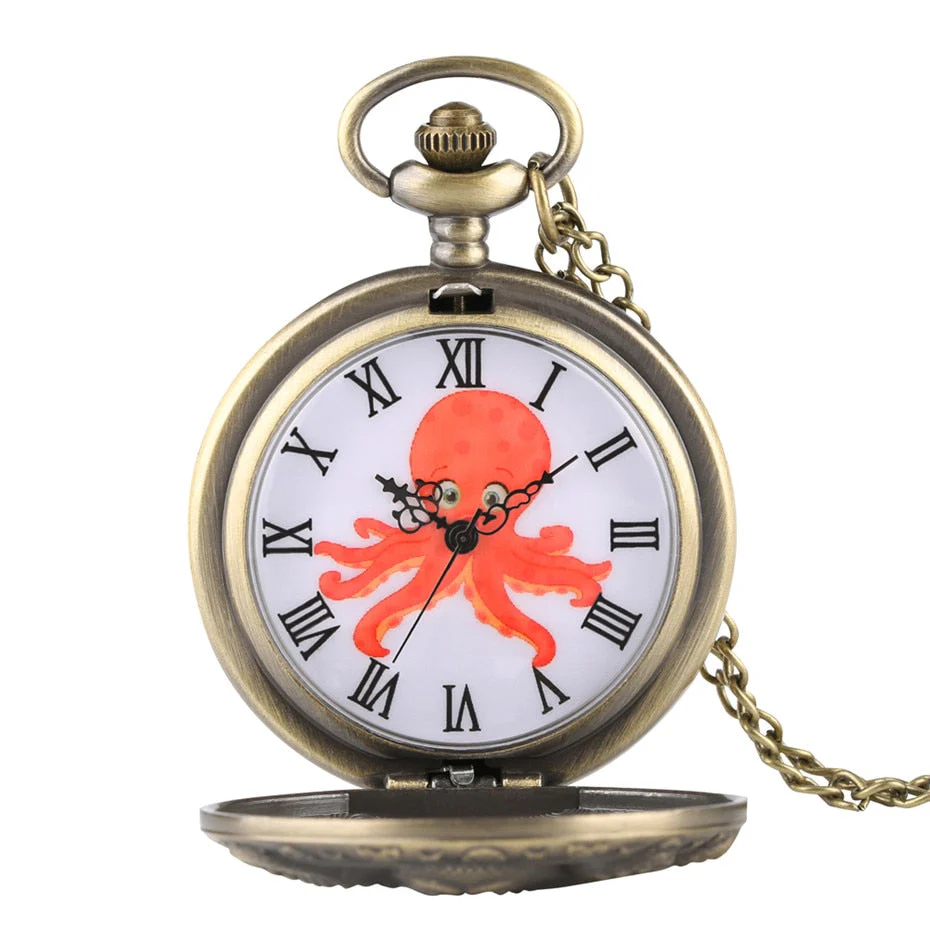 Montre Kraken a Gousset Steampunk - Image 5