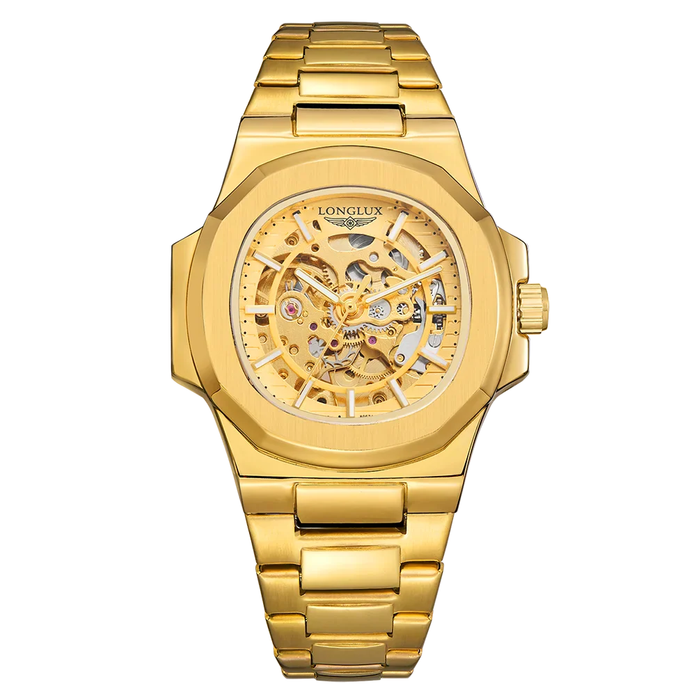 Montre Squelette Homme Mécanique - Image 4