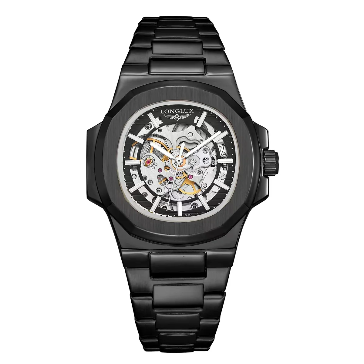 Montre Squelette Homme Mécanique - Image 6
