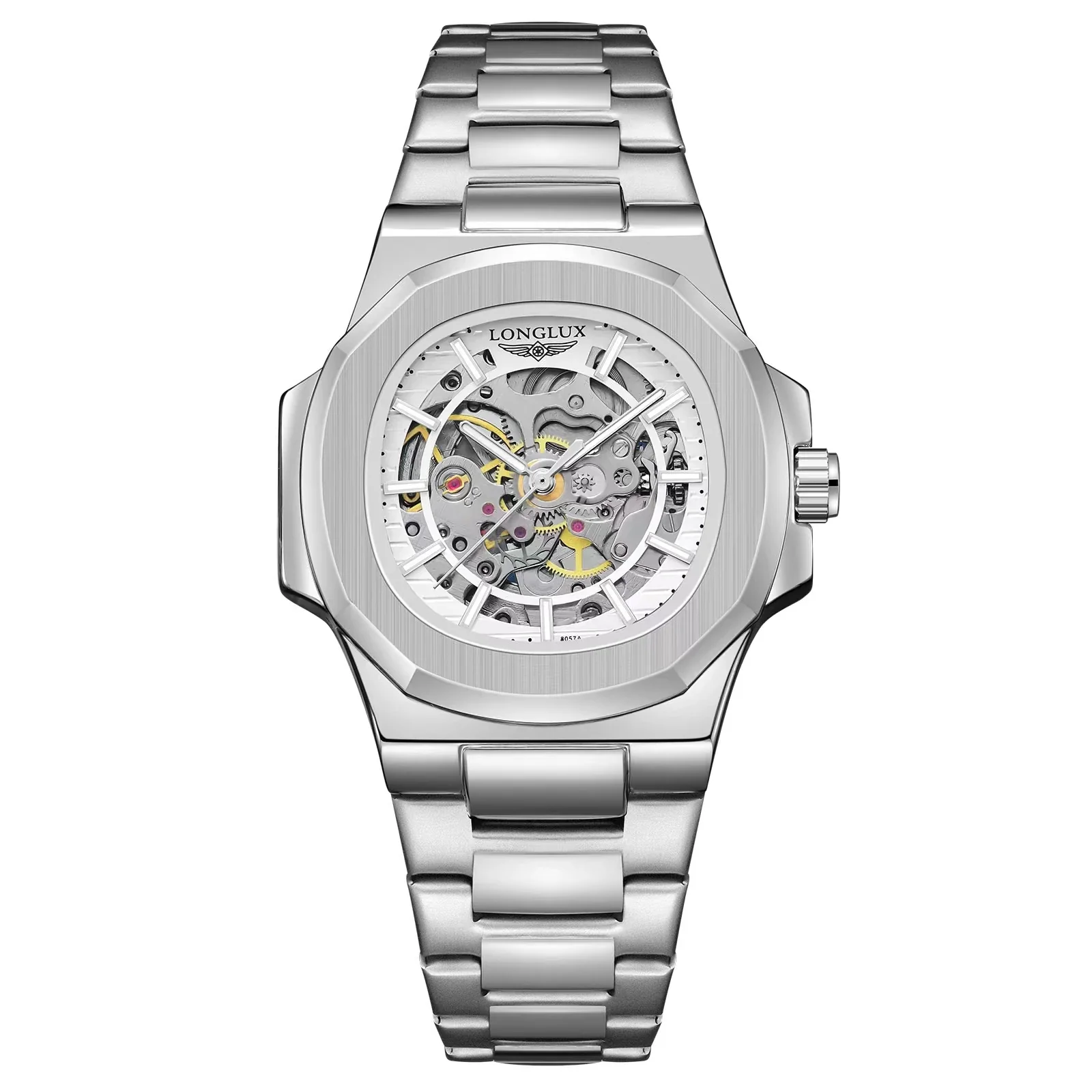 Montre Squelette Homme Mécanique - Image 8