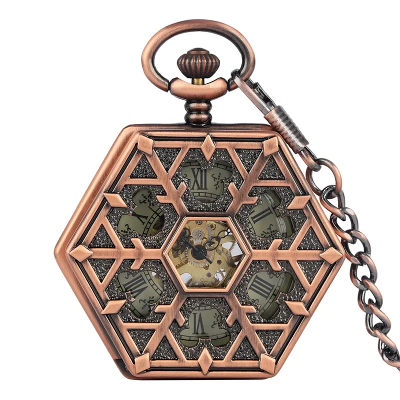 Montre Hexagonale Femme — Gousset Romantique