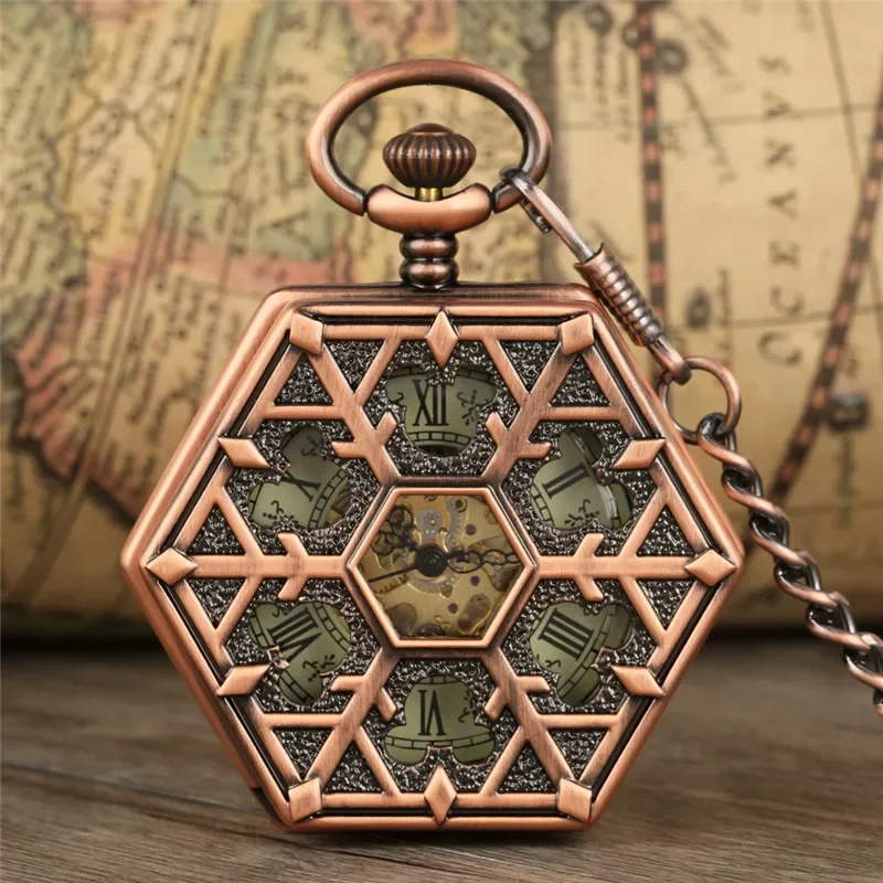 Montre Hexagonale Femme — Gousset Romantique - Image 5