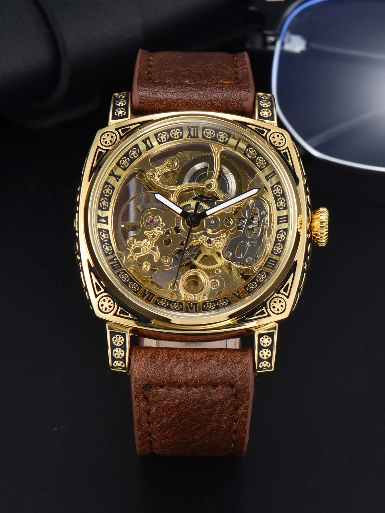 Montre Squelette Homme Automatique - Image 10