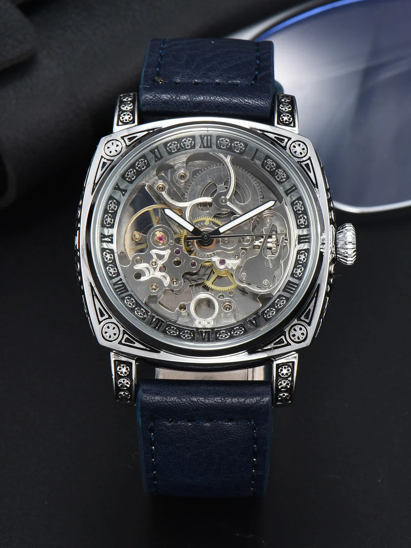 Montre Squelette Homme Automatique - Image 11
