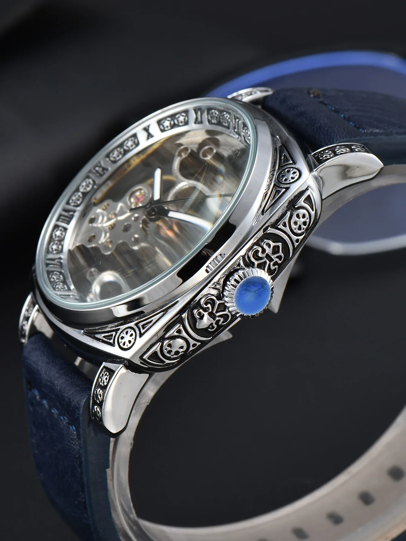 Montre Squelette Homme Automatique - Image 3