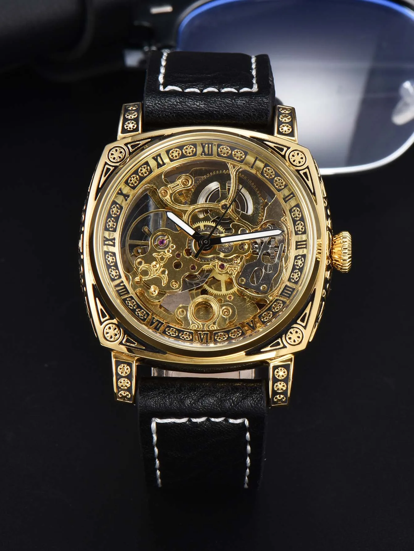 Montre Squelette Homme Automatique - Image 8