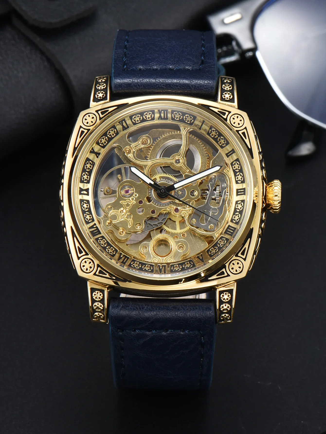 Montre Squelette Homme Automatique - Image 9