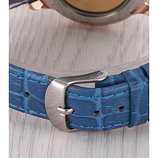 Montre Squelette Femme Bleue - Image 6