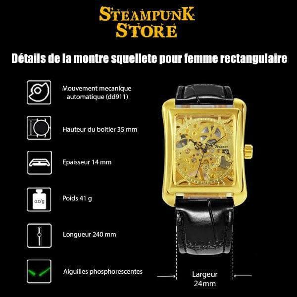 Montre Squelette Femme - Image 4