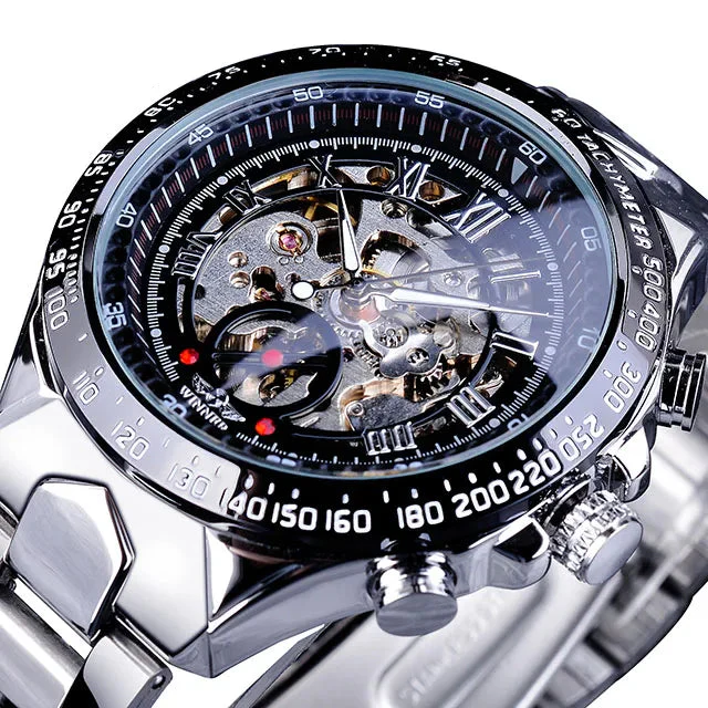 Montre Steampunk Homme — Mécanisme Apparent - Image 14