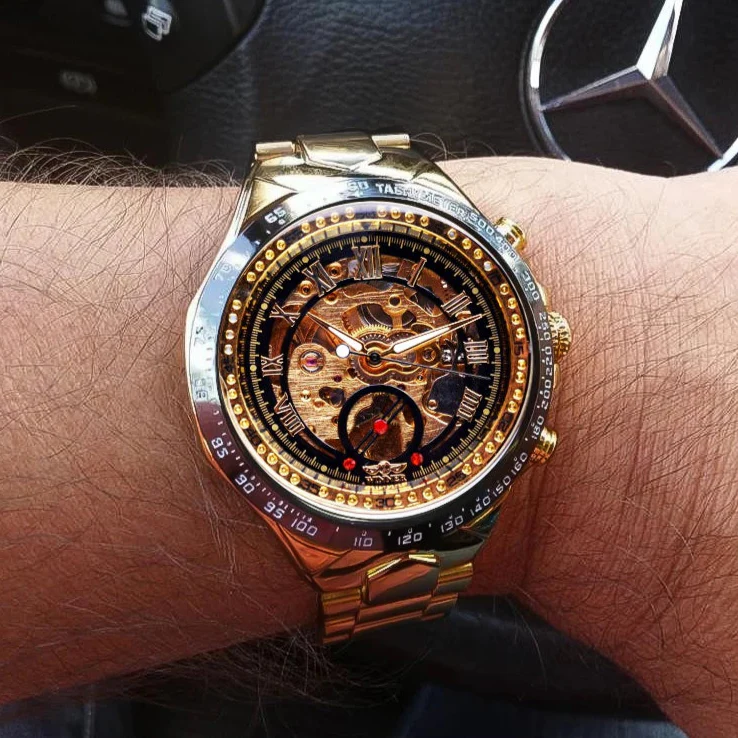 Montre Steampunk Homme — Mécanisme Apparent - Image 3
