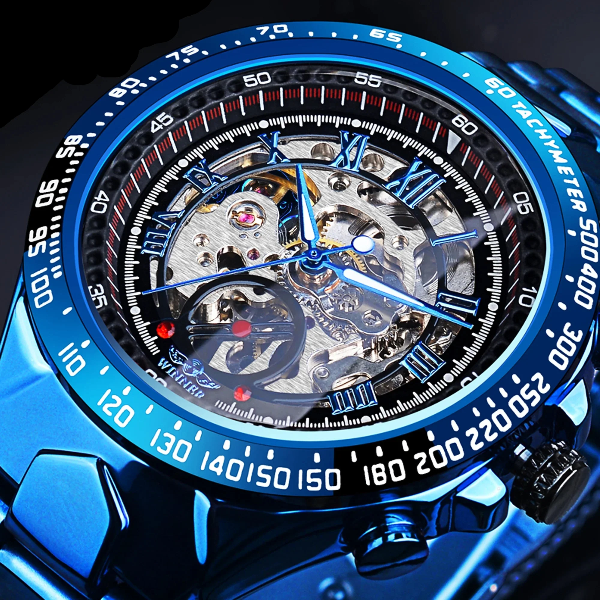 Montre Steampunk Homme — Mécanisme Apparent - Image 9