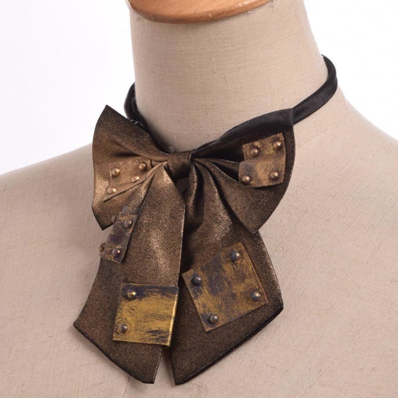 Accessoire Steampunk Noeud Lavallière - Image 3