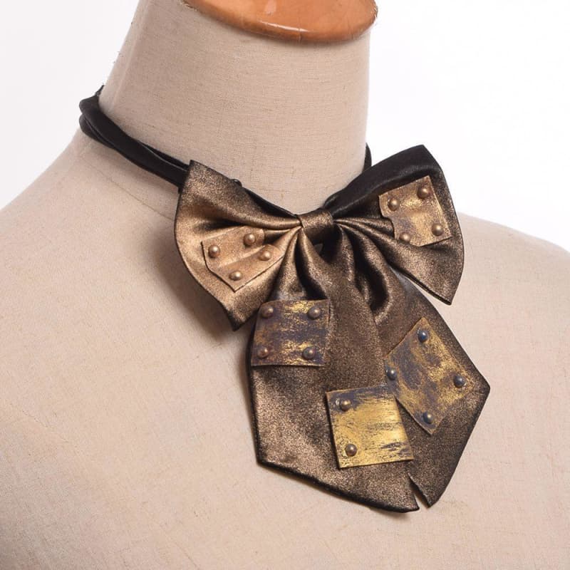 Accessoire Steampunk Noeud Lavallière - Image 4