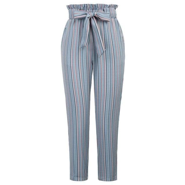 Pantalon Steampunk Chino Rayé - Image 8