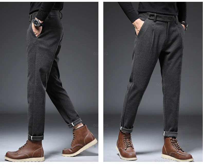 Pantalon Dandy Homme - Coupe Droite Rétro - Image 11