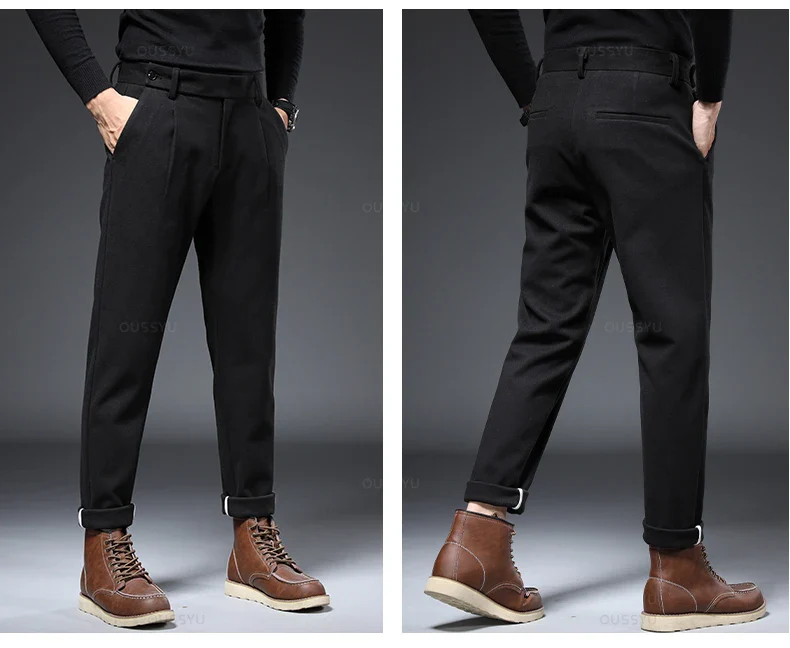 Pantalon Dandy Homme - Coupe Droite Rétro - Image 13