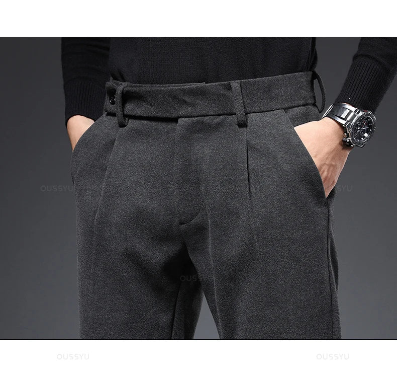 Pantalon Dandy Homme - Coupe Droite Rétro - Image 14