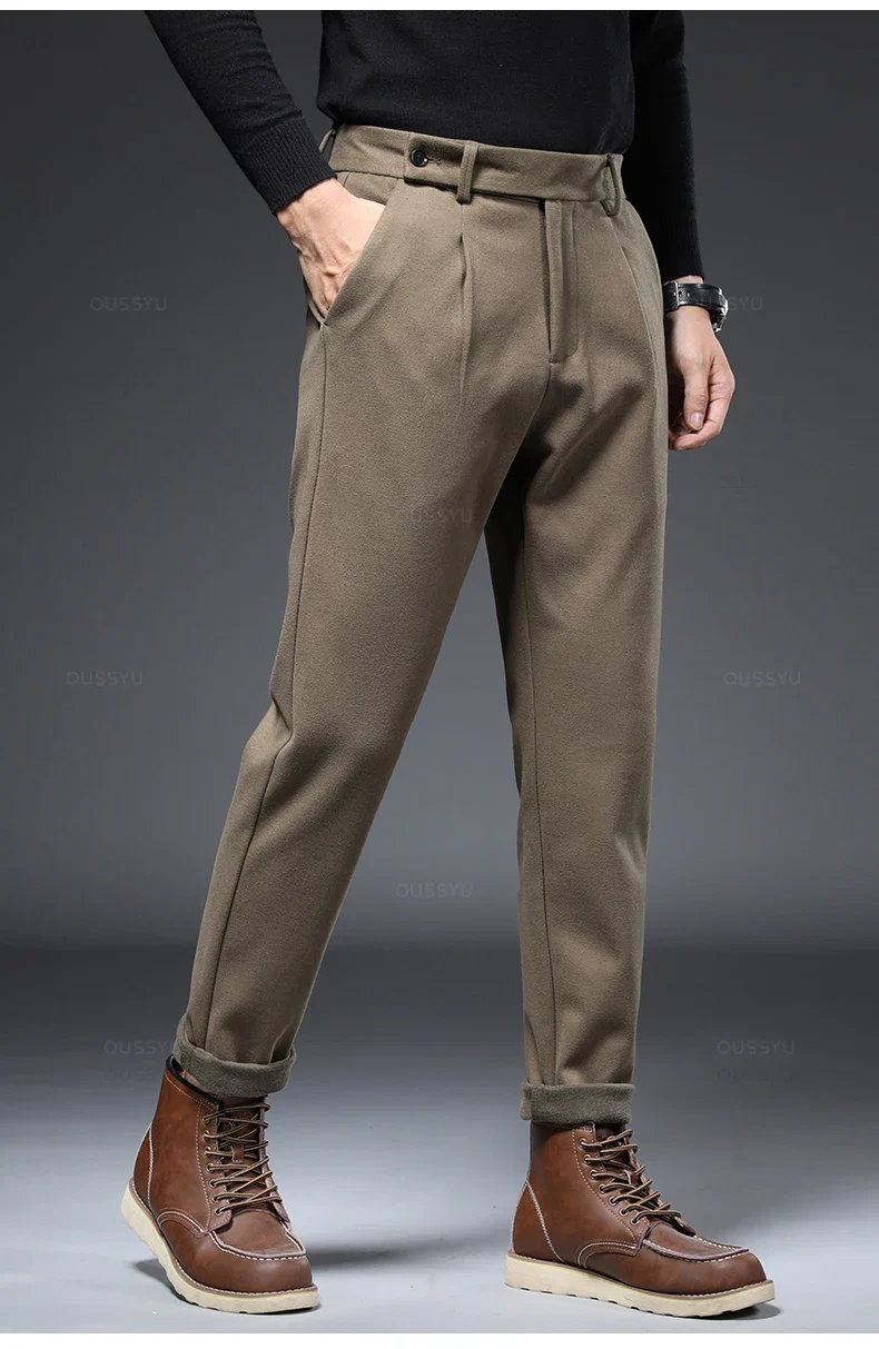 Pantalon Dandy Homme - Coupe Droite Rétro - Image 8