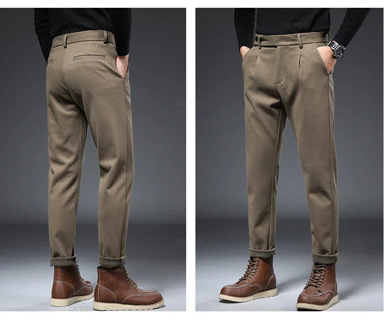 Pantalon Dandy Homme - Coupe Droite Rétro - Image 9