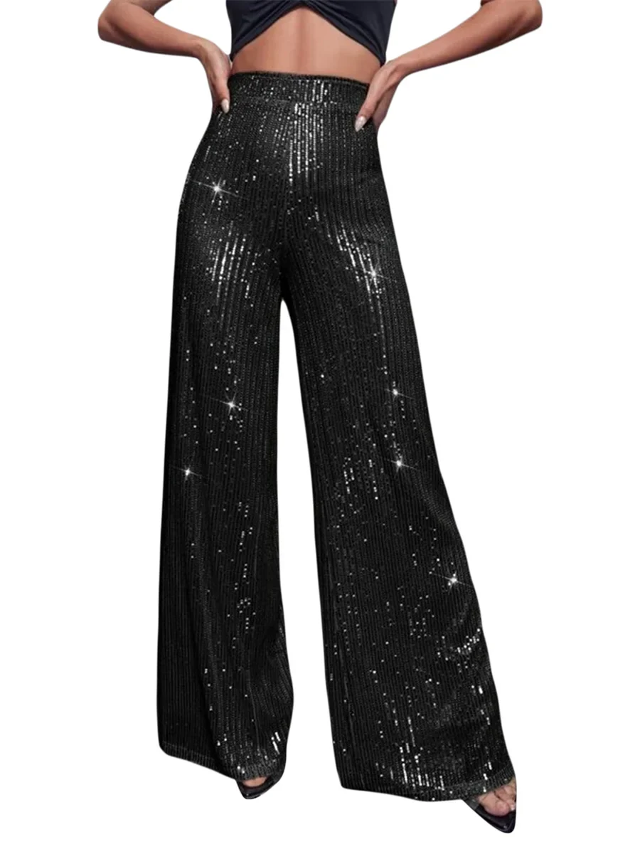 Pantalon Femme Évasé Vintage - Image 5