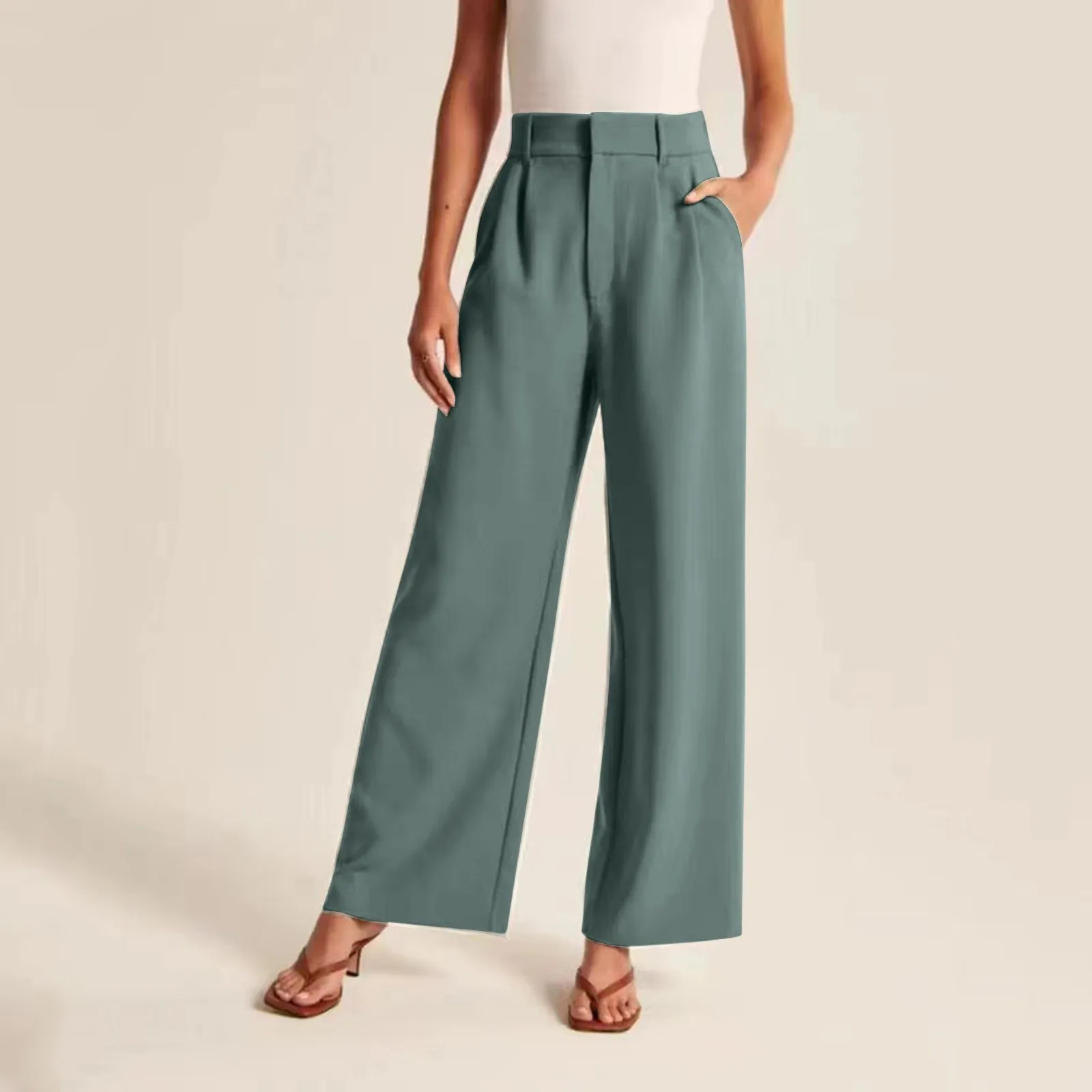Pantalon Vintage Femme — Style Colonial - Image 13